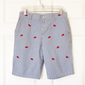 Seersucker shorts Brook Brothers Sz 20